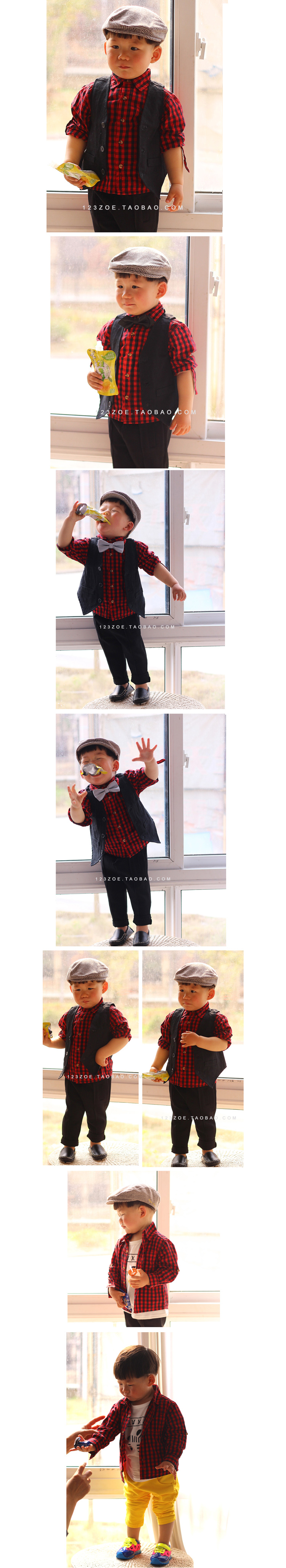 Chemise enfant à manche longue - Ref 2083941 Image 7
