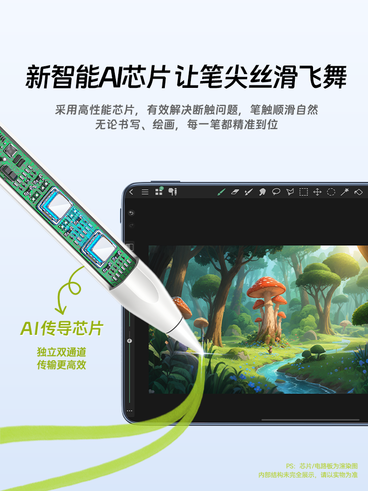 Shanze Capacitive Pen Is Suitable for Apple iPad Stylus Tablet iPad Pencil First and Second Generation Universal Stylus Pen