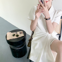 sandro tonali suit jumpsuit jumpsuit women Summer French little temperament high-waisted dress pantsuits