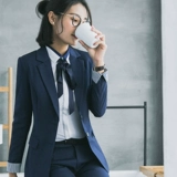 Осенний модный комплект, костюм, пиджак классического кроя, комбинезон, коллекция 2022