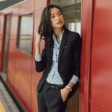 Комплект, юбка, классический костюм, летний пиджак классического кроя для офиса для работы, короткий рукав