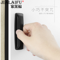 Ultrathin window glass door handle wardrobe door Ice cabinet Translational Door Assisted Ramen God Instrumental Wooden Door Window Door Small Handle