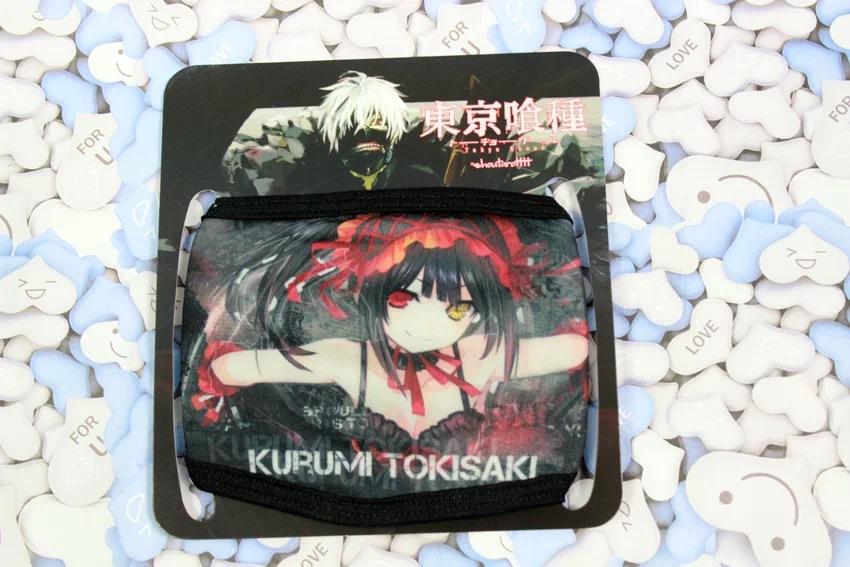 Tokyo Ghouls 口 mặt nạ bông bụi gỗ vàng nghiên cứu thực tế Đạo cụ hoạt hình Cos màu mặt nạ ngoại vi cosplay tifa