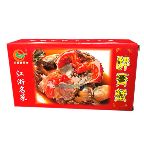 Jiang Zhejiang Name Vegetable Leath Stillness Drunk Crab 350g Left And Right Swing Pan Full Paste Green Open Bag Ready-to-eat Great Crab Drunk Crab