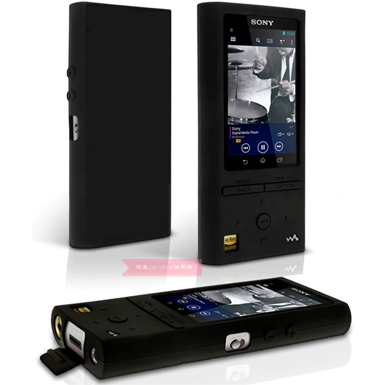 Ốp lưng bảo vệ SONY Sony Walkman NW-ZX100 Vỏ bọc silicon mềm chống trơn trượt - Trình phát TV thông minh