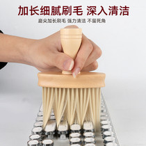 Mechanical keyboard brush dust cleaning brush solid wood soft bristle brush dust removal cleaning tool laptop dust cleaning Internet cafe keyboard special Internet cafe cleaning artifact multi-functional gap cleaning brush dust