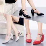 Высокая обувь, танцующие туфли, из натуральной кожи, тренд сезона, мягкая подошва