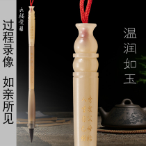 Dafu baby-loving baby hair pen custom-made white horn fetal hair pen baby hair souvenir customization for women