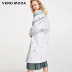 [3 miễn phí 1] Vero Moda thêu tay áo len dài 9 điểm | 317327548 áo khoác đẹp Trung bình và dài Coat