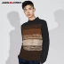 Dưới kệ | Jack Jones mùa thu nam với len sọc màu kết hợp áo len cổ tròn | 217425513 áo  nam Áo len