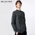 Dưới kệ | Slade cotton thời trang giản dị khâu cổ tròn áo len nam dài tay S | 41734D503 áo hoodie rộng Áo len