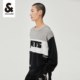 T Zone Lingzhi Jack Jones Autumn and Winter Men's NBA Joint Nets Trendy Fashion Letter Knitted Sweater