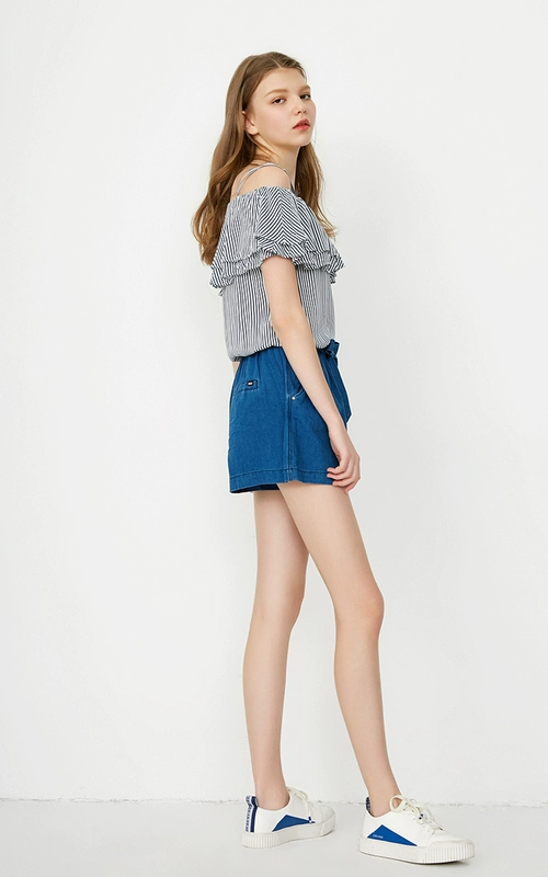 [3 miễn phí 1] CHỈ mùa hè quần short yếm denim mới dành cho nữ | 117276501 quần áo nữ giá rẻ