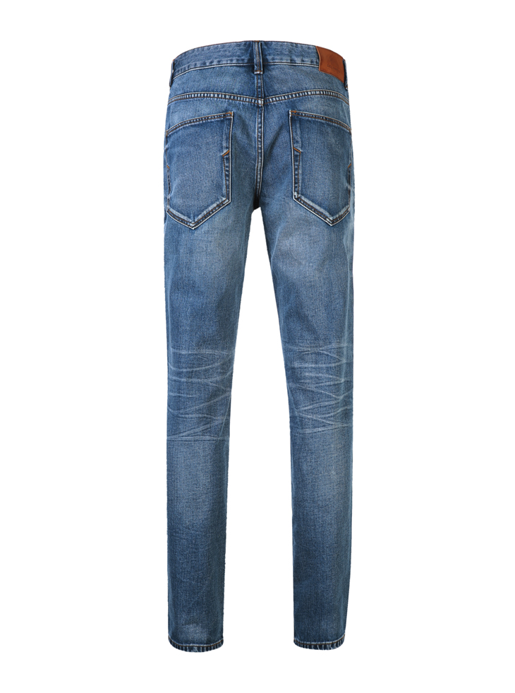 CHỌN Slade bông vá khâu của người đàn ông rửa jeans D | 417132515