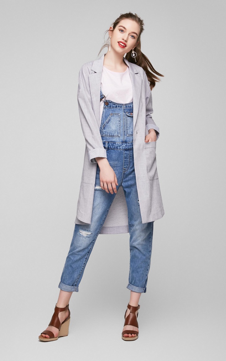 Vero Moda 2018 cotton mỏng phần dài phù hợp với nữ | 317108522 vest nữ