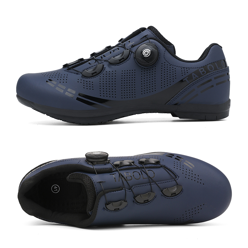Non-Locking Road Cycling Shoes, Mountain Bike Lock-Free Cycling Shoes, Men's Casual New Flat-Soled Flat Pedal Lockable Hard-Soled Women's Shoes