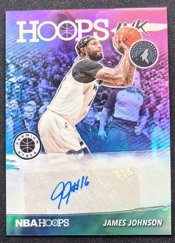 Nba Star Card Tony Soviet Forest Wolf James Johnson Signature Nba Star Card Tony Soviet Forest Wolf James Johnson Signature
