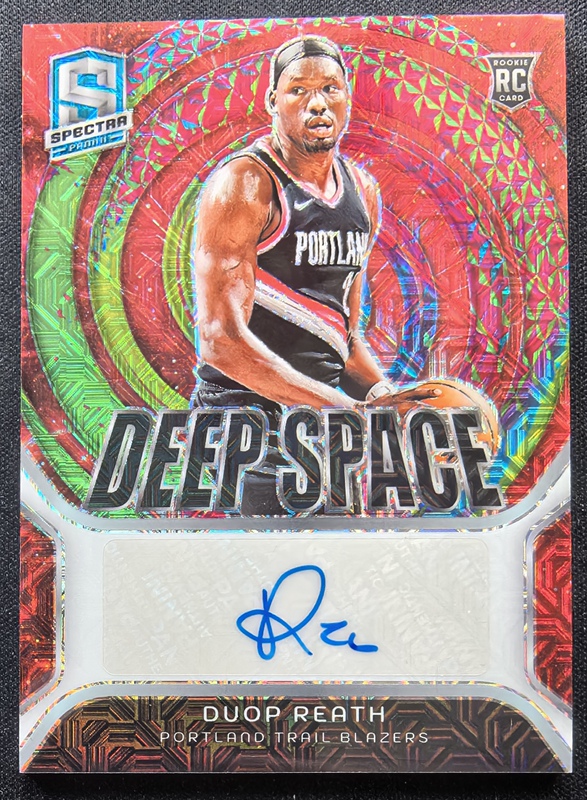 Nba Star Card Portland Trail Blazers Duplessis Autographed