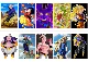 Dragon Ball Anime Ngoại vi Xe buýt không thấm nước Cơ sở Thẻ Rice Rice Scrub Thẻ Sticker 10 tờ - Carton / Hoạt hình liên quan