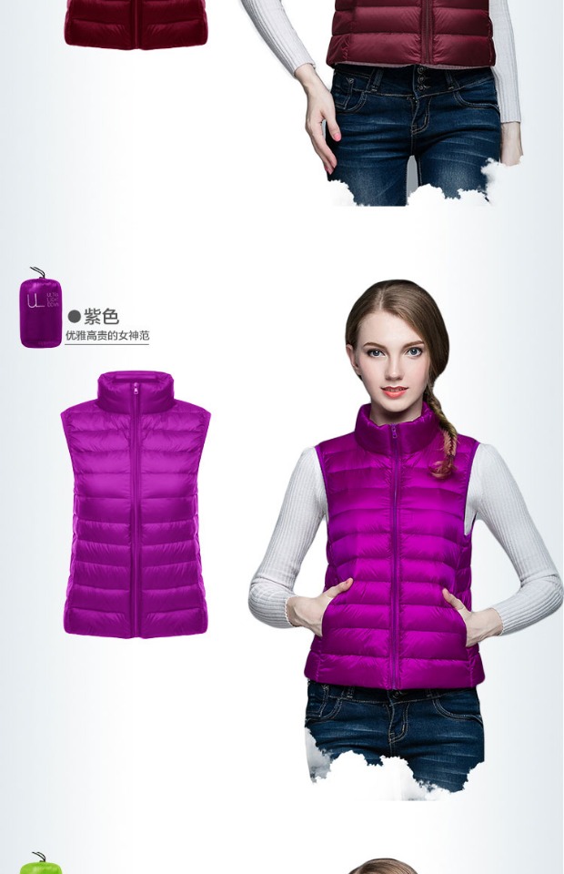 Phiên bản Hàn Quốc của vest nữ xuống mùa thu và mùa đông size lớn vest ngắn vest vest nữ vest thời trang hoang dã xuân thu áo khoác da nữ