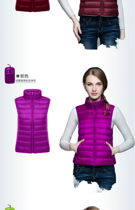 Phiên bản Hàn Quốc của vest nữ xuống mùa thu và mùa đông size lớn vest ngắn vest vest nữ vest thời trang hoang dã xuân thu