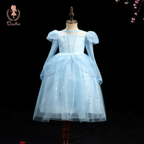 Aisha Princess Dress New Childrens Birthday Dress Frozen Girl Girl Aisha Princess Dress Aisha Skirt