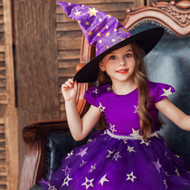 Girl princess dress wizard role play ball witch cos Little Red Riding Hood Halloween childrens costume costume