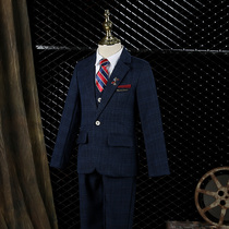 Childrens suit suit spring and autumn boy dress little boy boy host birthday costume small suit piano performance suit