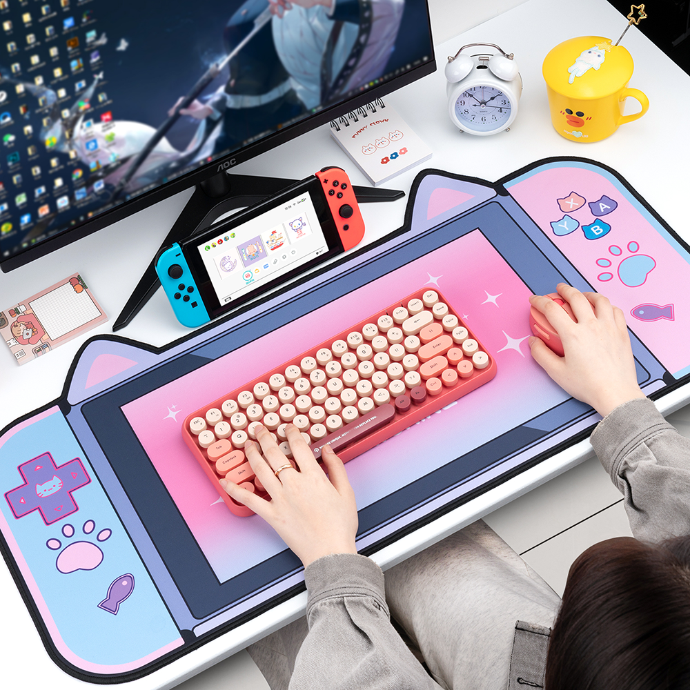 Cat and mouse mat super large sports tablet pad games office cute computer keyboard wrist wrist