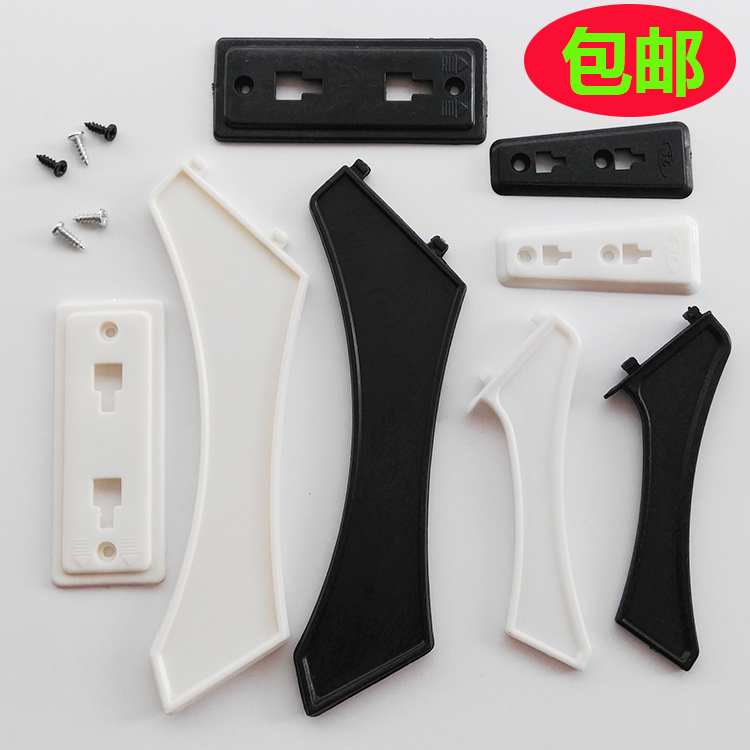 Photo studio later photo frame plastic two-piece bracket desktop photo table support frame black white photo frame bracket