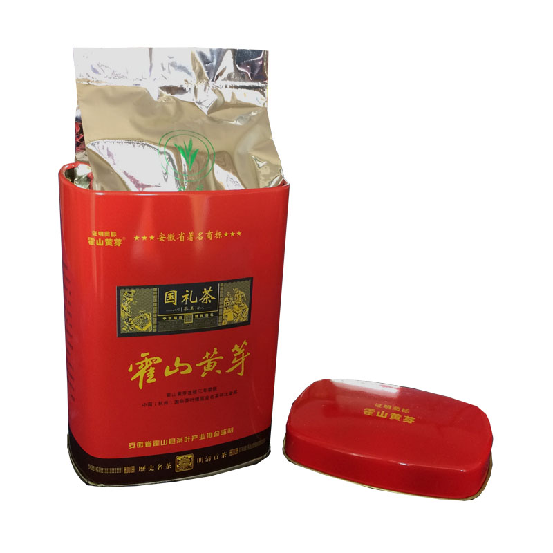 2021 new tea Anhui Yellow Tea Huoshan yellow bud canned 50g experience pack