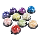 Yaqingge DIY Материал вечные цветы, маленькие листья гортензии, полная звездных цветов, хрустальные клейкие браслет декоративные цветы