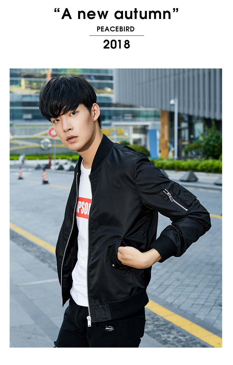 Blouson homme PEACEBIRD    manches longues en Nylon - Ref 3118587 Image 8