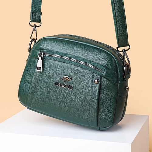 Модная сумка на одно плечо, из натуральной кожи, премиум класс