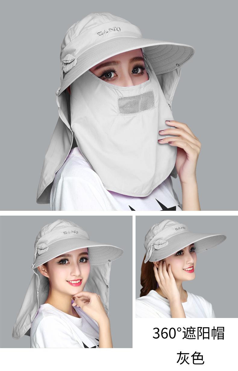 Mũ golf nữ mùa hè Hàn Quốc phiên bản của thủy triều giải trí ngoài trời CN mũ lớn dọc theo chiếc xe đạp kem chống nắng CN mũ che mặt 	bộ đánh golf trong nhà	