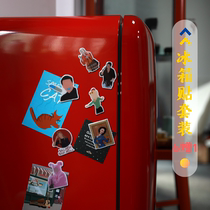 I am crazy about American drama Friends surrounding refrigerator stickers pvc magnet six-person line refrigerator retro old friends with the same style