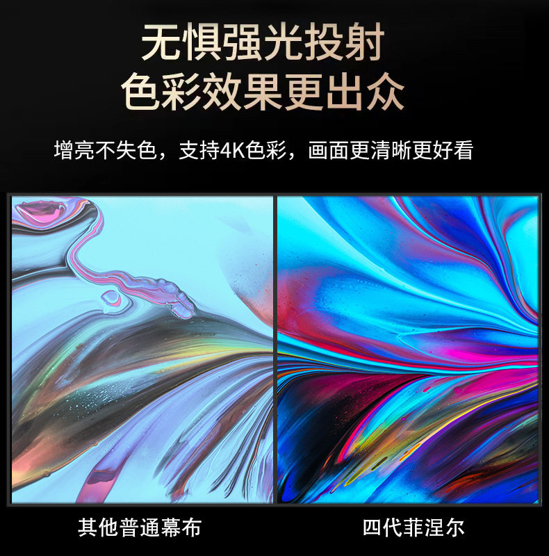当光不再打扰你，家才真正成为影院_幕布_淘宝数码网