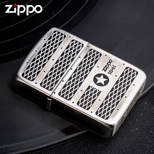 Оригинальный подлинный Zippo Liger American Culture Zhibao 1941 Classic Pentagon, начиная с серебра