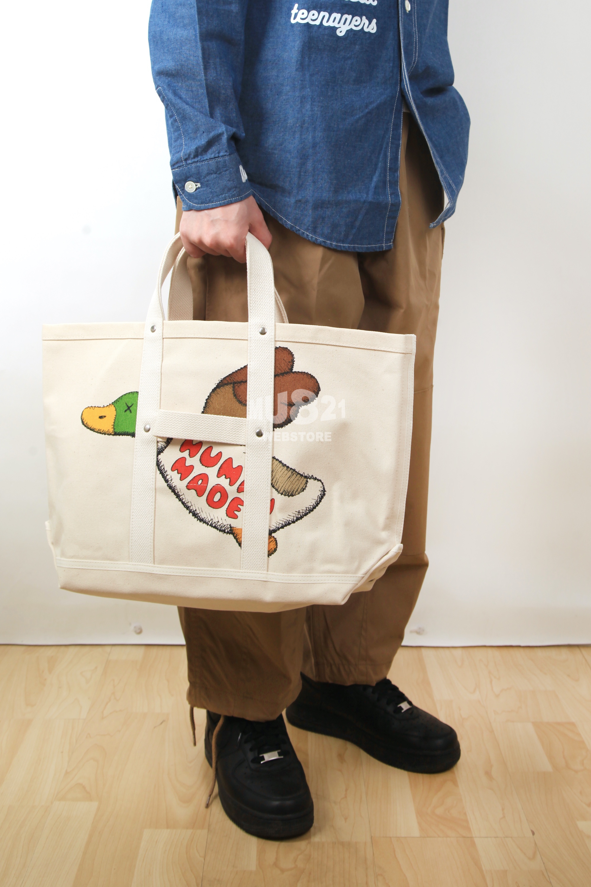 その他human made FELT TOTE BAG LARGE nigo