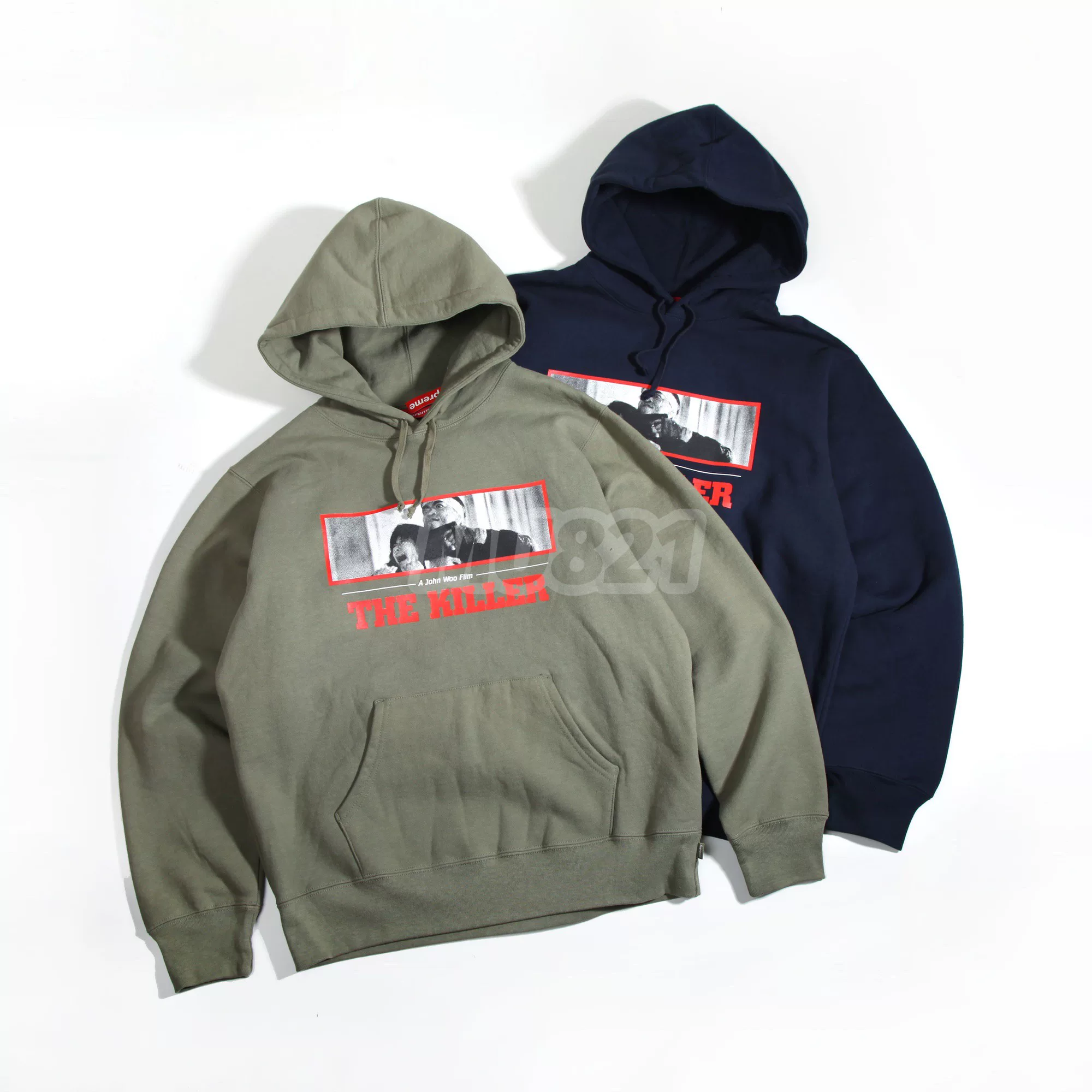 MU821 Spot Supreme The Killer Hoodie Blood Killer Movie Film Root Hoodes