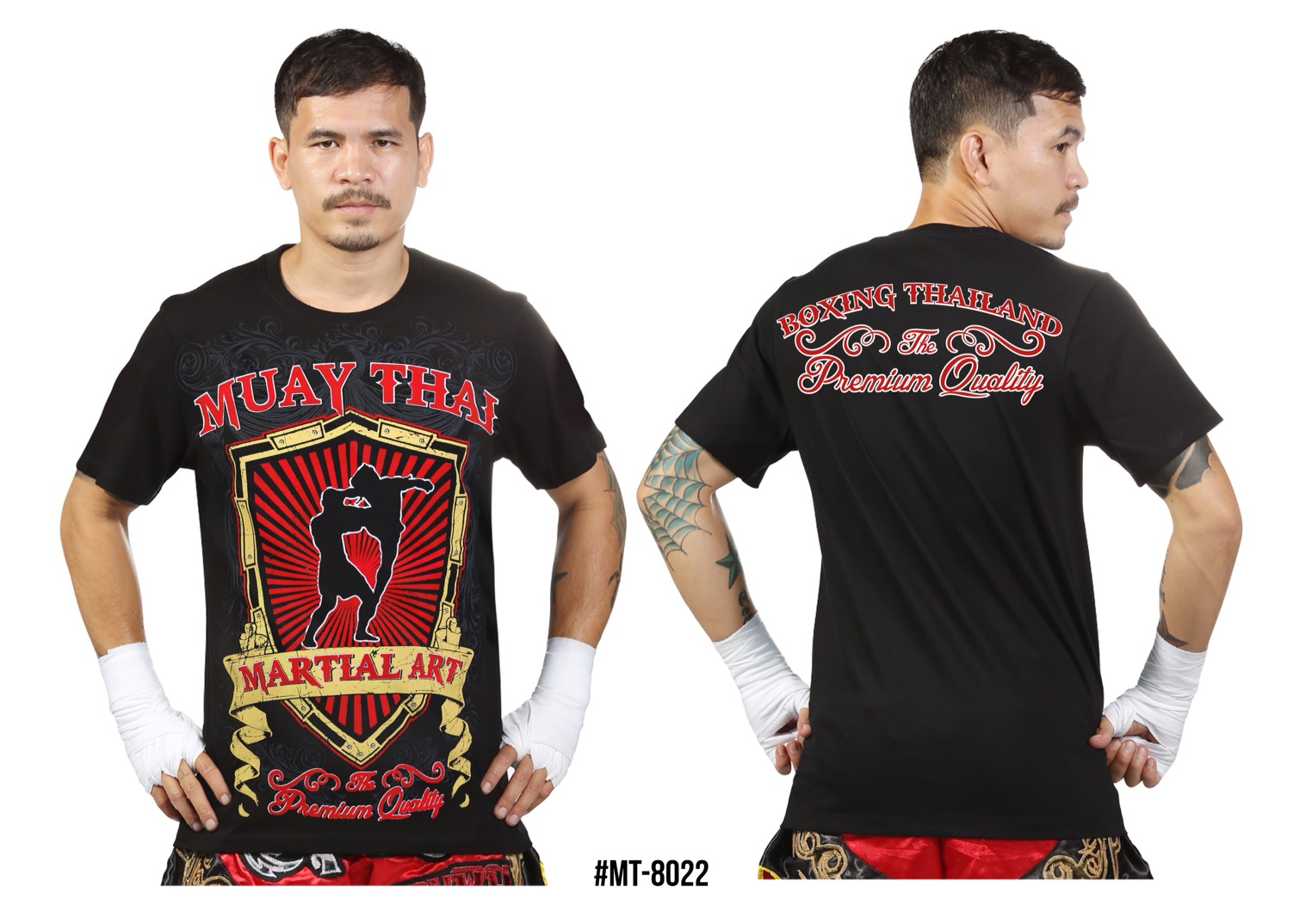 Lcode Thai boxing short sleeve culture cardio-shirt T-shirt clothing Tai boxer Fitness Percussion sports pure cotton short sleeve T-shirt