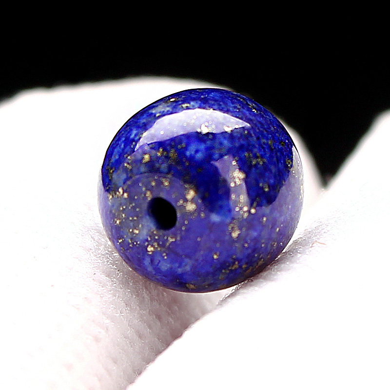 Authentic Natural Lapis Lazuli Old-Style Barrel Beads, Top Beads, Spacer Beads, DIY Accessories for Vajra, Star, Moon, Bodhi, and Monkey Head