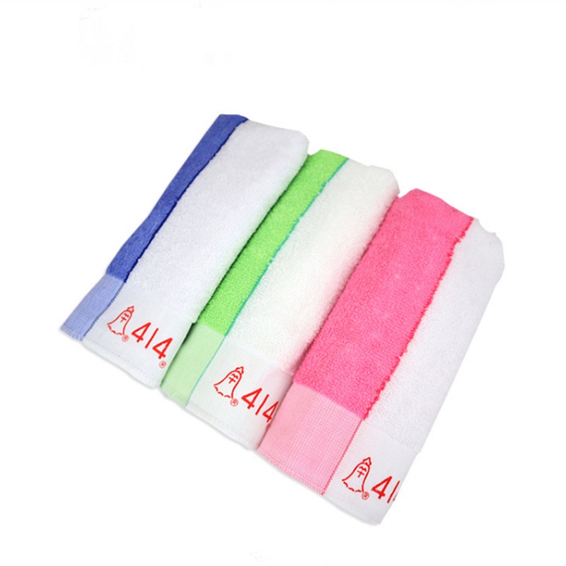 Shanghai Zhongpai 414 Large Striped Towel, Suitable for Home and Dormitory Use, for Bathing and Face Washing, Durable, Absorbent, and Lint-Free