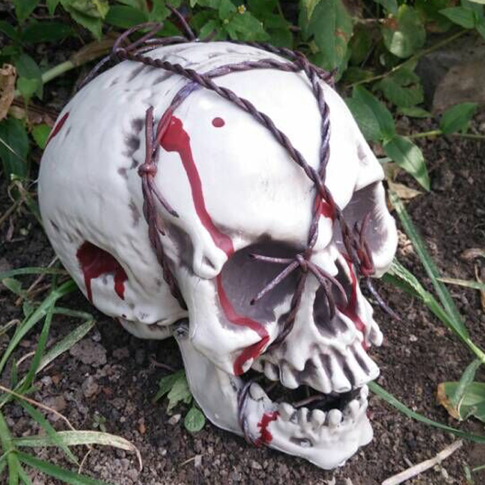 Lễ hội ma Halloween Cung cấp các ngôi nhà ma ám Trang trí đạo cụ đầy màu sắc Đầu phát sáng đa dạng - Sản phẩm Đảng / Magic / Hiệu suất phụ kiện hóa trang halloween