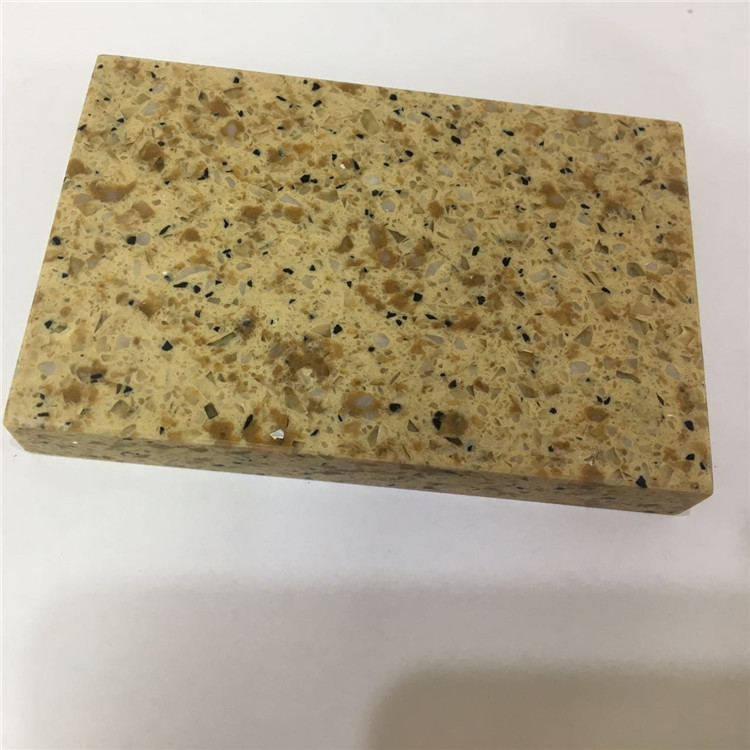Quartz stone countertop two-color thick 1 5 2 0 kitchen balcony powder room countertop wear-resistant non-absorbing color