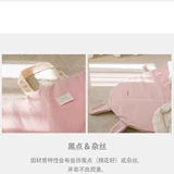 Корейский вышитый хлопковой хлопковой матрас с двойным матрасом осень и зимний напольный гнездо кот гнездо переносные складные подушки для животных гнездо