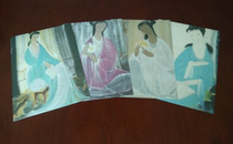 Postcard 23 Lin Fengsleep 11*16CM 2021 Happy Year of the Year without postage