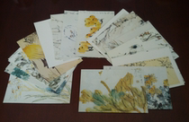 Flowers Bird Mountain Postcard 23 Valley 11*16CM 2021 CM2021 Happy Year No Postcard