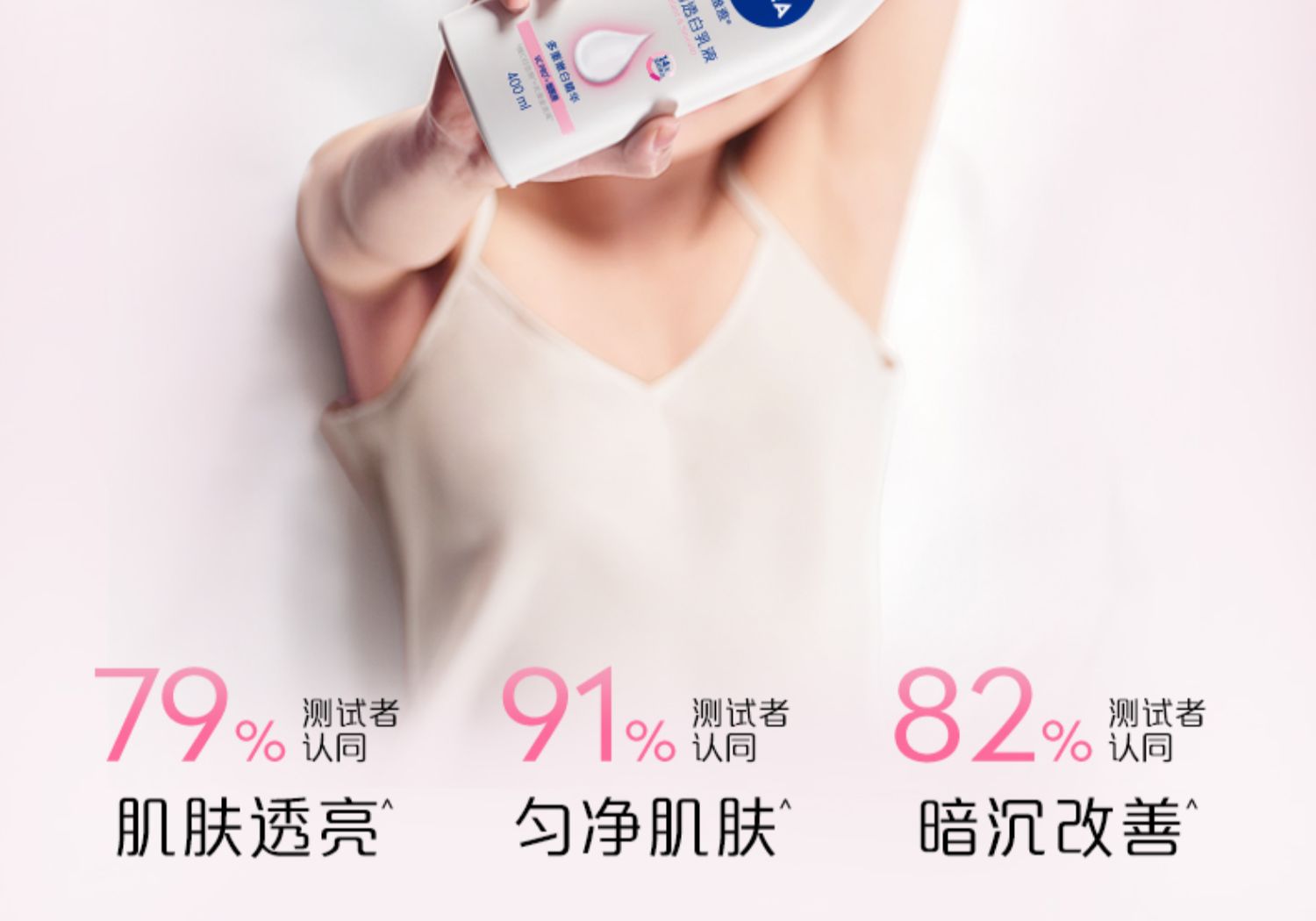 凑单19.8！妮维雅VC美白身体乳230ml