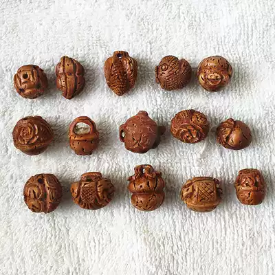 Peach core hand-carved peach basket Baby baby children adult portable accessories a variety of optional